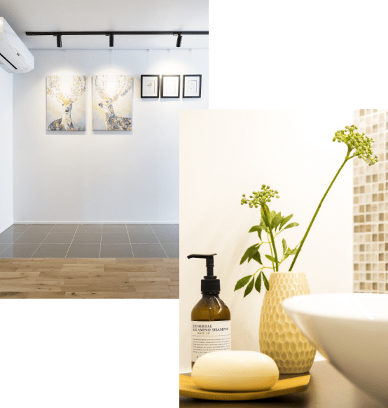 意味のある美しさや日本人の感性を表現した空間イメージ